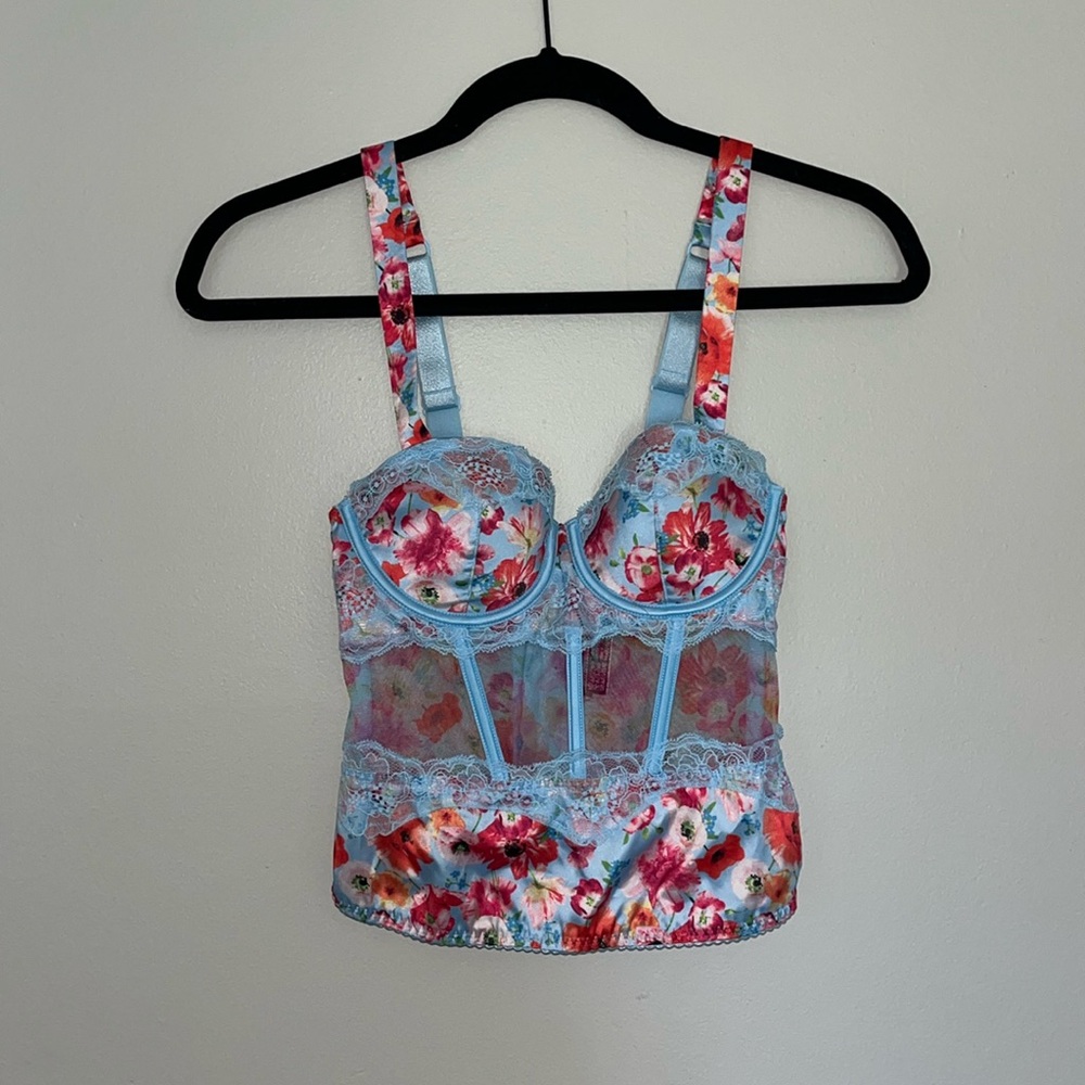 Victoria’s Secret floral corset top